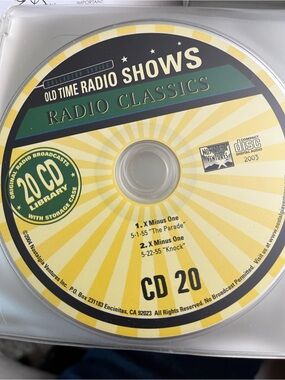 20 CD Library of Old Time Radio Shows